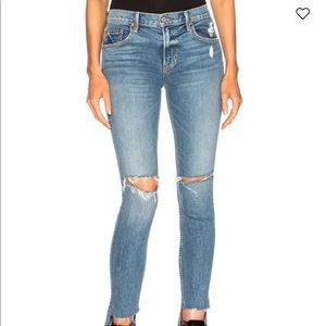 GRLFRIEND Candice Mid Rise Skinny Jean